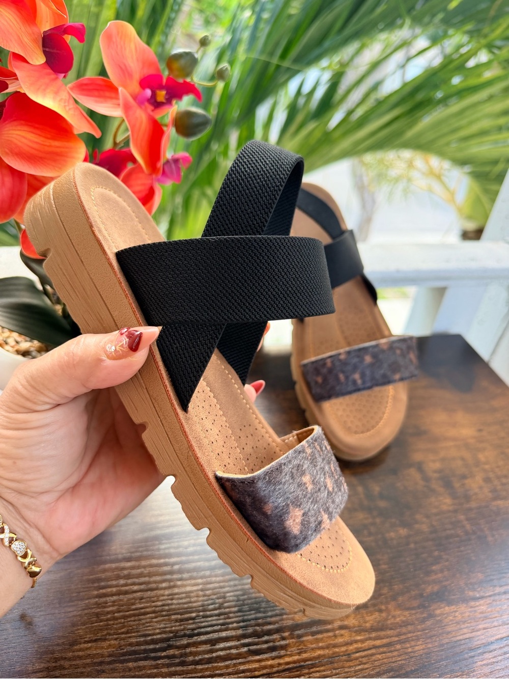 Women’s Casual Elastic Strap Sandals